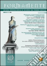 Formamente. Rivista internazionale sul futuro digitale (2014). Ediz. inglese vol. 1-2 libro