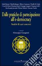 Dalle pratiche di partecipazione all'e-democracy. Analisi di casi concreti libro