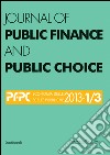 Journal of public finance and public choice (2013) vol. 1-3 libro di Da Empoli D. (cur.)