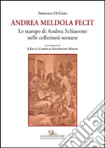 Andrea Meldola fecit. Le stampe di Andrea Schiavone nelle collezioni romane. Ediz. illustrata libro