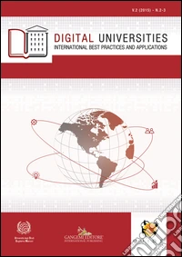 Digital universities. International best practices and applications (2015). Vol. 2-3 libro