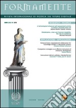 Formamente. Rivista internazionale sul futuro digitale (2015). Ediz. italiana e inglese vol. 3-4 libro