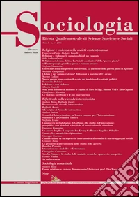 Sociologia. Rivista quadrimestrale di scienze storiche e sociali (2016). Vol. 1 libro