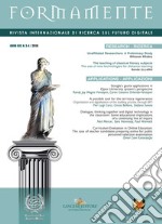 Formamente. Rivista internazionale sul futuro digitale. Ediz. inglese (2018). Vol. 3-4 libro