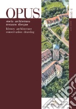 Opus. Quaderno di storia architettura restauro disegno. Ediz. italiana e inglese (2019). Vol. 3 libro