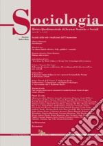 Sociologia. Rivista quadrimestrale di scienze storiche e sociali (2019). Vol. 3 libro