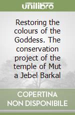 Restoring the colours of the Goddess. The conservation project of the temple of Mut a Jebel Barkal