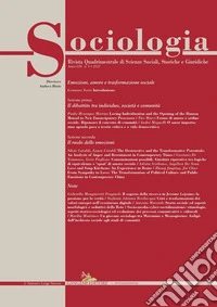 Sociologia. Rivista quadrimestrale di scienze storiche e sociali (2025). Vol. 1