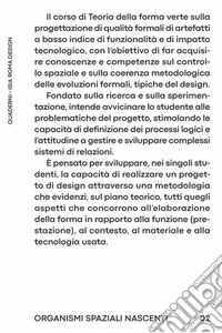 Quaderno Isia. Ediz. bilingue. Vol. 2: Organismi spaziali nascenti libro