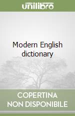 Modern English dictionary