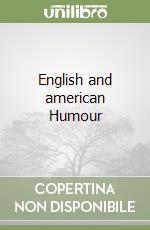 English and american Humour libro