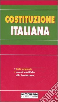 Costituzione italiana libro