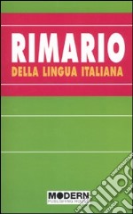 Rimario della lingua italiana libro