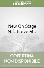 New On Stage M.f. Prove Str. libro