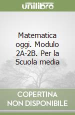 Matematica oggi. Modulo 2A-2B. Per la Scuola media libro