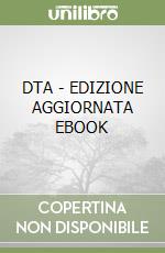 DTA - EDIZIONE AGGIORNATA  EBOOK libro