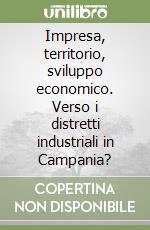 Impresa, territorio, sviluppo economico. Verso i distretti industriali in Campania? libro