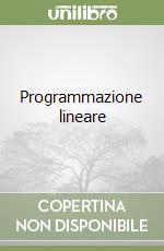 Programmazione lineare