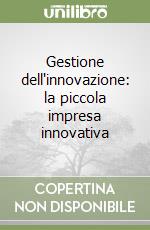 Gestione dell'innovazione: la piccola impresa innovativa