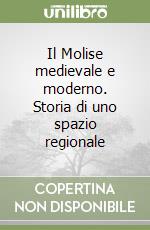 Il Molise medievale e moderno. Storia di uno spazio regionale libro