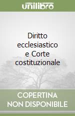 Diritto ecclesiastico e Corte costituzionale