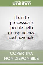 Il diritto processuale penale nella giurisprudenza costituzionale libro