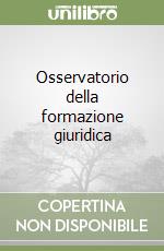 Osservatorio della formazione giuridica libro