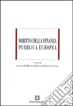 Diritto della finanza pubblica europea libro