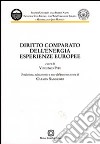 Diritto comparato dell'energia. Esperienze europee libro di Pepe V. (cur.)