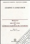 Leasing e lease back libro