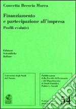 Finanziamento e partecipazione all'impresa libro