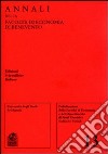 Annali della Facoltà di economia di Benevento. Vol. 13 libro