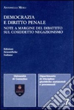 Democrazia e diritto penale