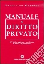 Manuale di diritto privato libro