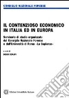 Il contenzioso economico in Italia ed in Europa libro di Corapi D. (cur.)