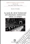 La tutela dei diritti fondamentali nell'ordinamento costituzionale italiano ed europeo libro