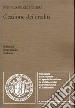 Cessione dei crediti libro