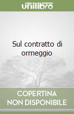 Sul contratto di ormeggio libro