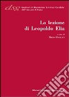 La lezione di Leopoldo Elia libro