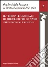 Il tribunale nazionale di arbitrato per lo sport libro