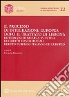 Il processo di integrazione europea dopo il trattato di Lisbona libro di Marazzita Giuseppe