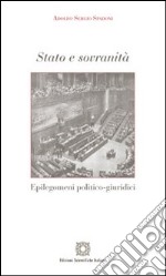 Stato e sovranità