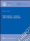 Informazione e consenso nella relazione terapeutica libro di Salvatore Barbara