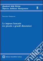 Le imprese bancarie tra piccole e grandi dimensioni libro