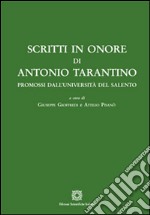 Scritti in onore di Antonio Tarantino