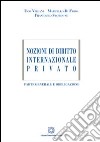 Nozioni di diritto internazionale privato libro