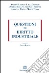 Questioni di diritto industriale libro