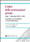 Codice delle assicurazioni private libro di Candian A. (cur.) Carriero G. (cur.)