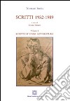 Scritti 1932-1989. Vol. 1 libro