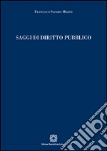 Saggi di diritto pubblico libro